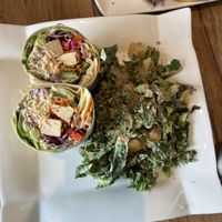 Rainbow wrap  at Bravocados in Tofino