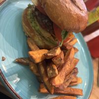 Bravo Burger  at Bravocados in Tofino