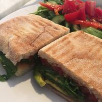 Panini at Artifakt Gallery & Cafe in Swansea