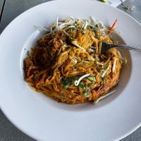 The vegan paid thai was exceptional, with a slight heat. at Brennecke's Beach Broiler in Koloa