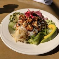 Tofu poke   at Brennecke's Beach Broiler in Koloa