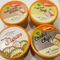 4 different flavours at Mr Bean - Tai Seng St in East Singapore