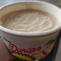 Durian flavour at Mr Bean - Tai Seng St in East Singapore