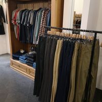 Men's collection at L'Envol du Colibri in Namur