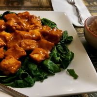 Pra luck Tofu vegan at Your Place in Santa Barbara