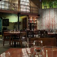 Einde van de avond,  heerlijk gegeten. Verborgen pareltje. at Herbario in Medellin