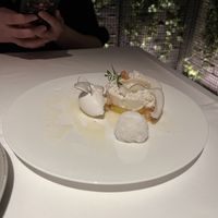 Coconut dessert  at SHIKI in Vienna