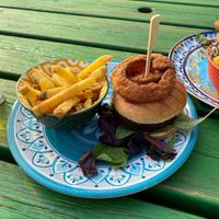 Vegan burger   at Keele Postgraduate Association in Keele