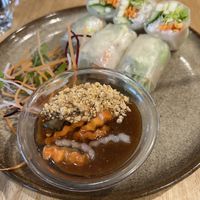 Fresh Vegetable Spring Rolls   at Zaffron in Christchurch
