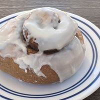 Vegan cinnamon roll   at Copeka Coffee in Grand Junction