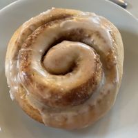 Cinnamon roll   at Copeka Coffee in Grand Junction