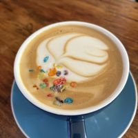 Fruity pebble latte  at Copeka Coffee in Grand Junction