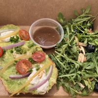 Avocado & hummus toast  at Copeka Coffee in Grand Junction