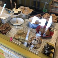 Vegan options on display  at Copeka Coffee in Grand Junction