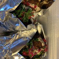 Veggie Falafel Gyro   at Peño Mediterranean Grill in Myrtle Beach