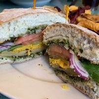 Chicken Seitan Pesto Sandwich  at Mangia Italiano in St Louis