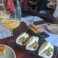 Spring rolls and bao buns at Shorehouse  in Townsville