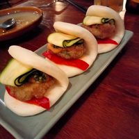 Summer squash bao at Shorehouse  in Townsville