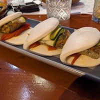 Summer squash bao at Shorehouse  in Townsville