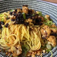 Dan Dan cauliflower noodles  at Shorehouse  in Townsville