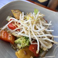 Green tea tofu   at Shorehouse  in Townsville