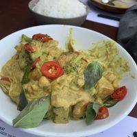 Chickpea and vegetable curry   at Shorehouse  in Townsville