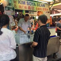 food stall at Kim Soya Bean in Kuala Lumpur