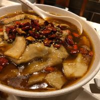 Spicy mushrooms at Tin Chu Chi Hong Vegetarian in Kowloon