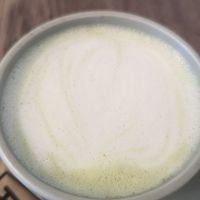 Vegan matcha at Kavarna Oaza in Celje