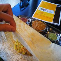 Masala dosa at Indian Spice Hut in Leuven
