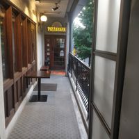 Entrance at Pizzakaya in Tokyo