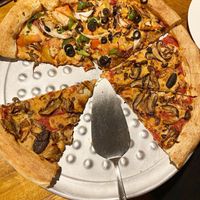 Half mushroom, half meat hater (or something like that)  at Pizzakaya in Tokyo
