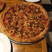 Mushroom vegan pizza  at Pizzakaya in Tokyo