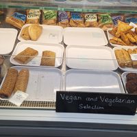 Big vegan sausage rolls and more at The Guildhall Deli in Bath