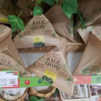Kale chips, walnut cheese flavor, vegan at Natural Lawson - Motomachi in Yokohama