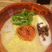 Ryu's Noodle Bar, with rice noodles instead of the regular noodles (that have egg)  at Shin-Yokohama Ramen Museum in Yokohama