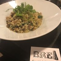 One of the nicest risottos I’ve had  at Brea in Stirling