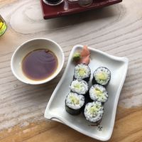 Avocado maki at Sumo Noodle Cafe in Falkirk