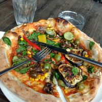 Veganlissimo Pizza at Pizza Sophia in London