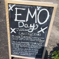Emo day at Living Room in Maplewood