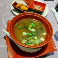 Miso soup at Mei Lai Wa in San Jose
