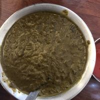 Palak (spinach) at Anjappar in Kuala Lumpur