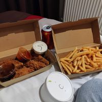Uber eats delivery at Temple of Seitan - Camden in North West London