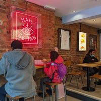 Inside at Temple of Seitan - Camden in North West London