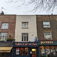 Outside at Temple of Seitan - Camden in North West London