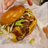 Burger at Temple of Seitan - Camden in North West London