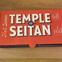 Box #Veganuary at Temple of Seitan - Camden in North West London