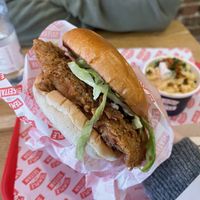  Chicken sandwich   at Temple of Seitan - Camden in North West London