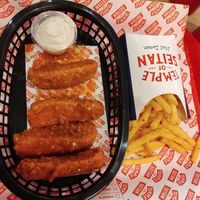 Buffalo wings at Temple of Seitan - Camden in North West London