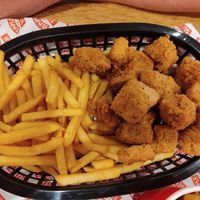 Popcorn snack at Temple of Seitan - Camden in North West London